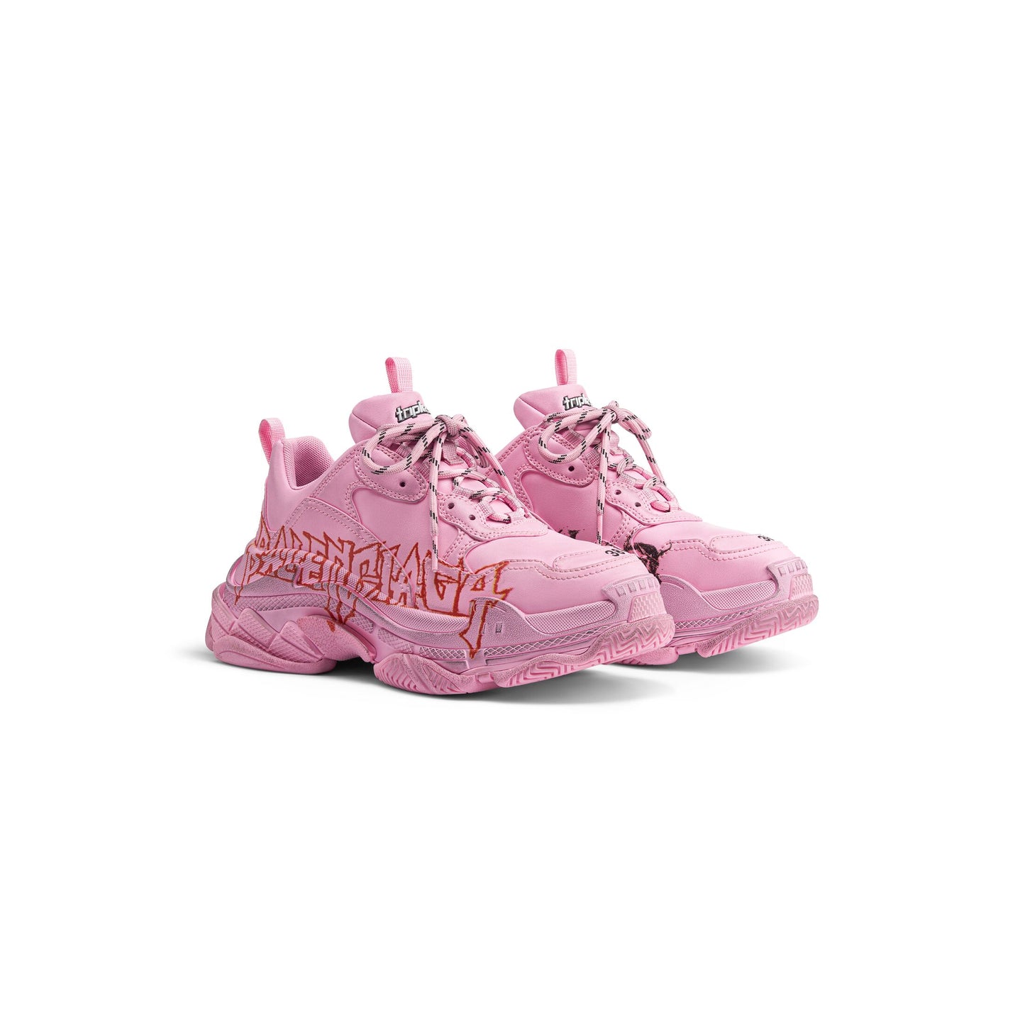 Balenciaga Triple S 'DIY' Metal in Pink