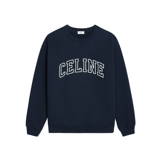 Loose Sweatshirt in Cotton Fleece