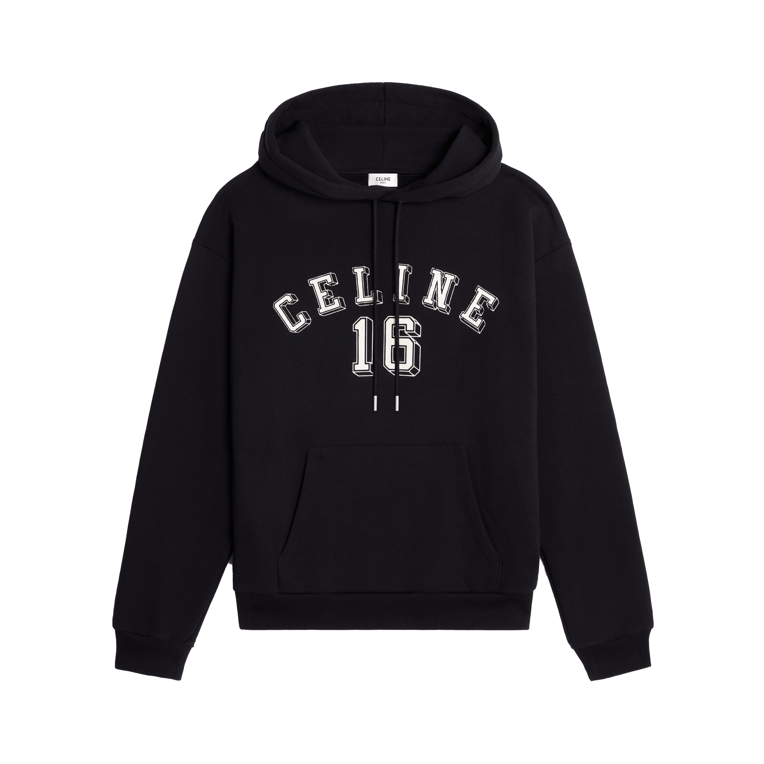 16 Loose Hoodie in Cotton Fleece