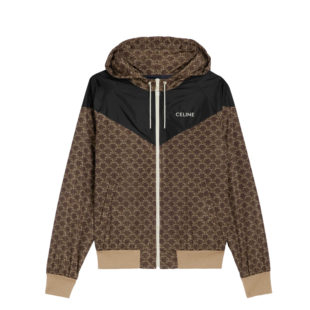 Blouson Jacket in Monogram Nylon