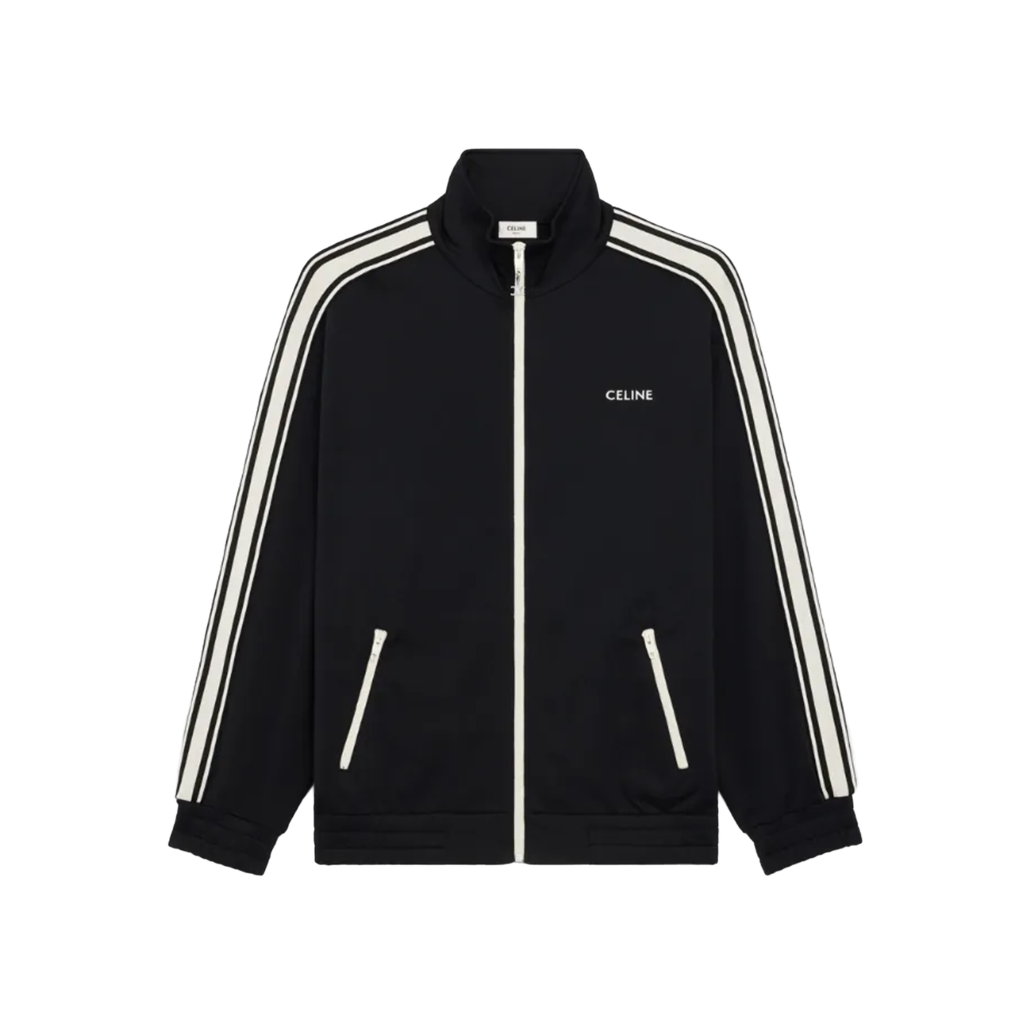 Tracksuit Jacket in Double Face Jersey