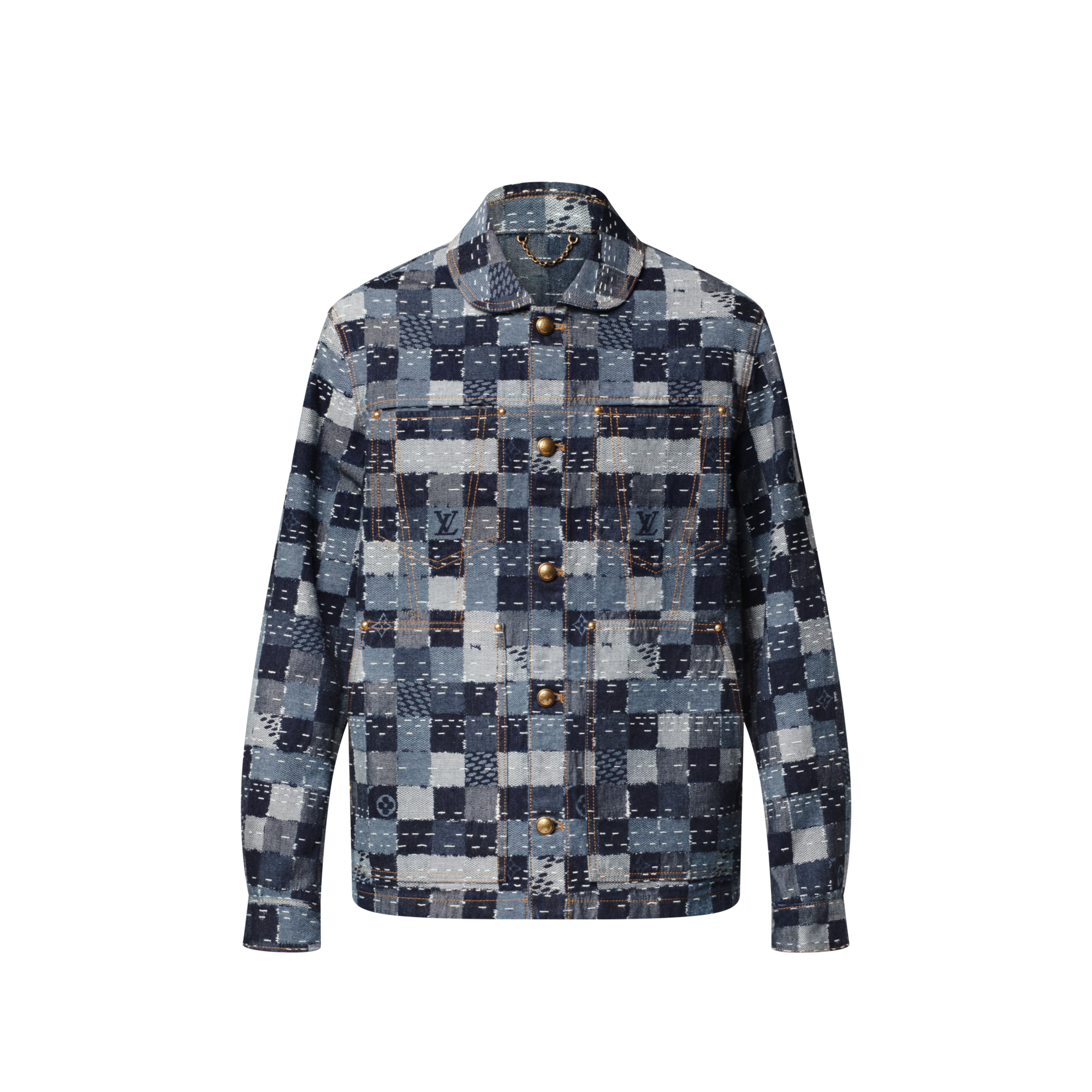 Damier Denim Workwear Blouson