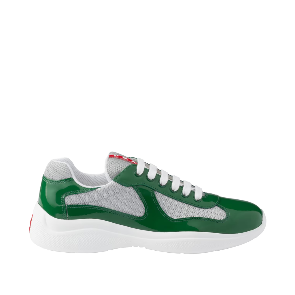 America's Cup Sneakers - Green/Silver