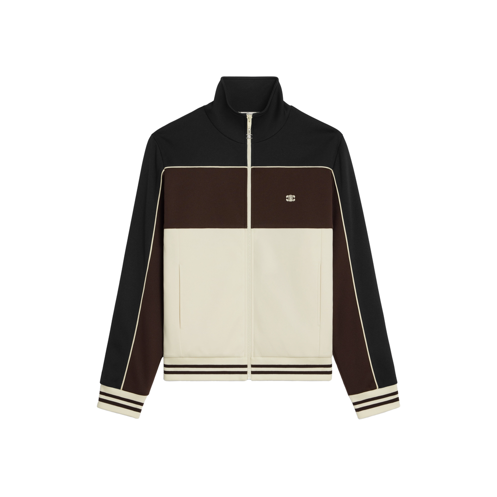 Tracksuit Jacket in Double Face Jersey