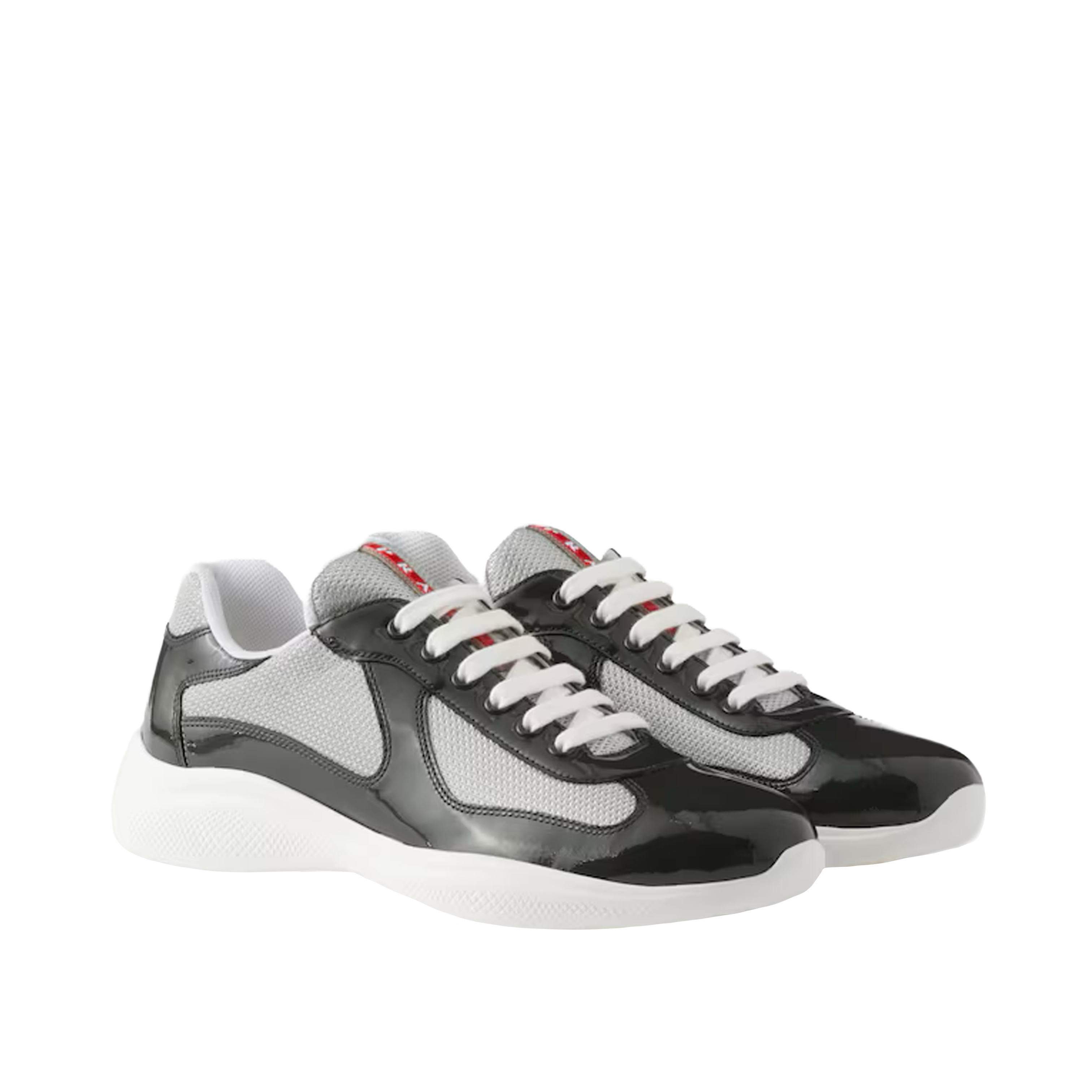 America's Cup Sneakers - Anthracite Gray/Silver