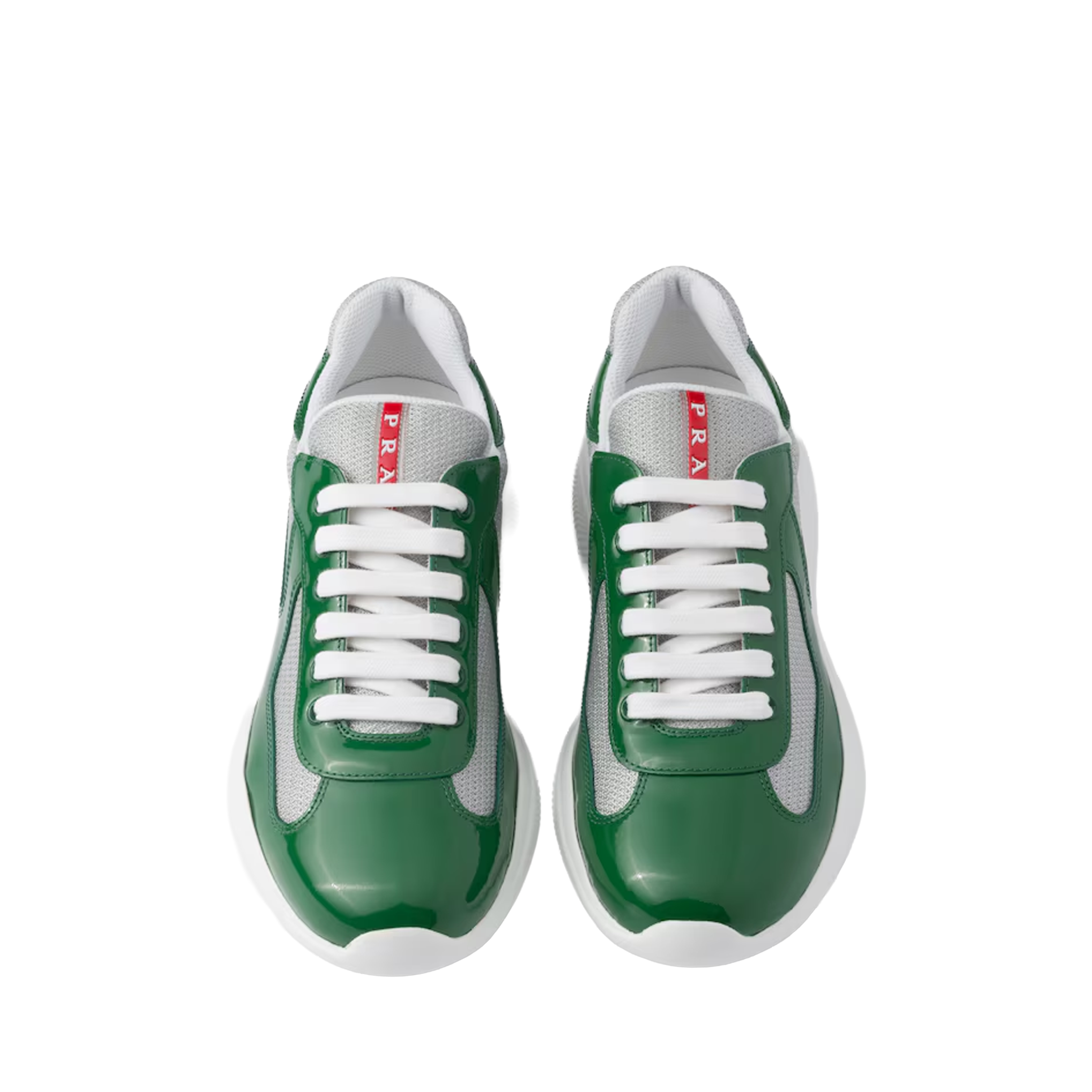 America's Cup Sneakers - Green/Silver