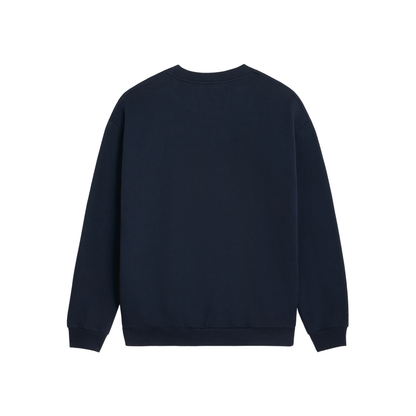 Loose Sweatshirt in Cotton Fleece