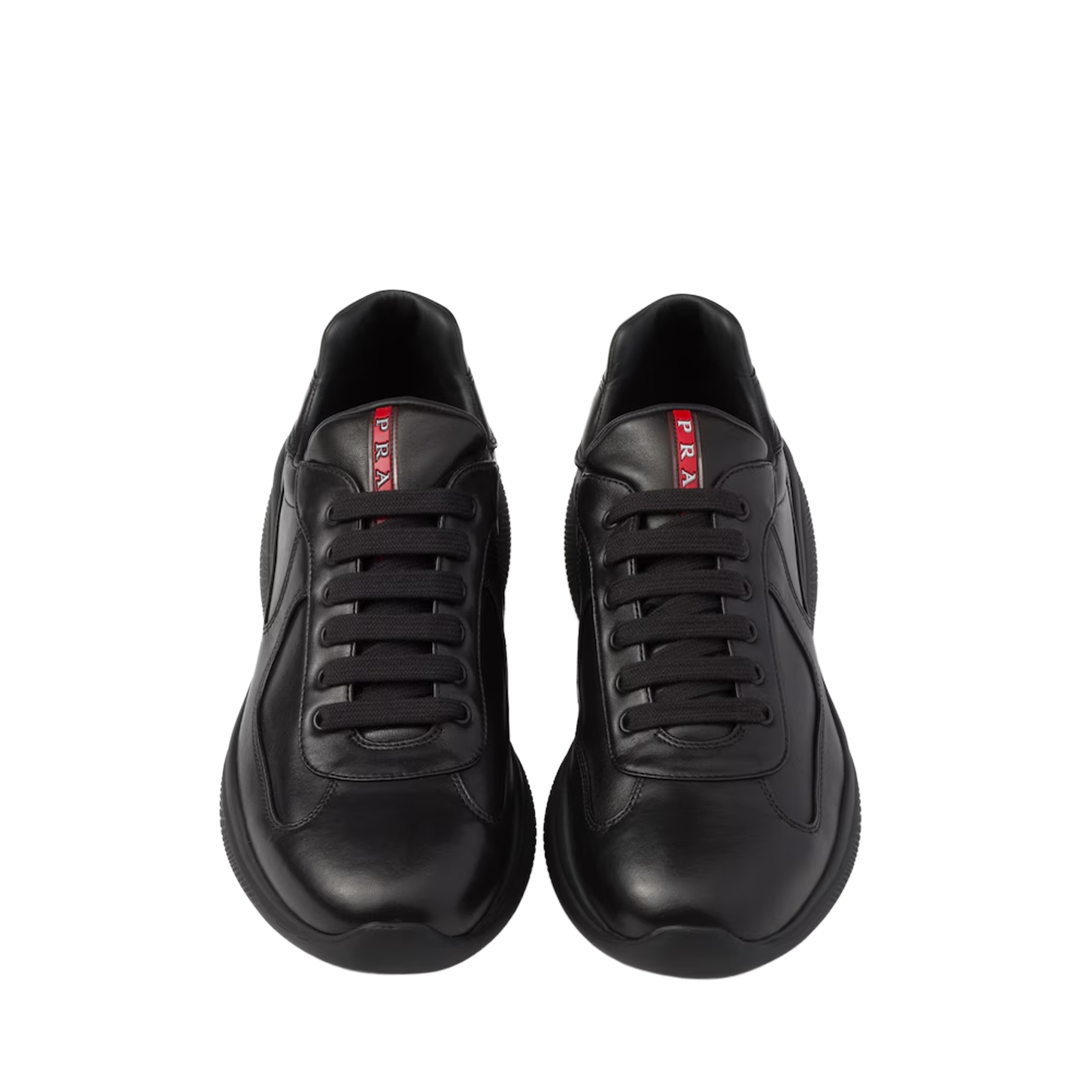 America's Cup Sneakers - Black/Black Leather