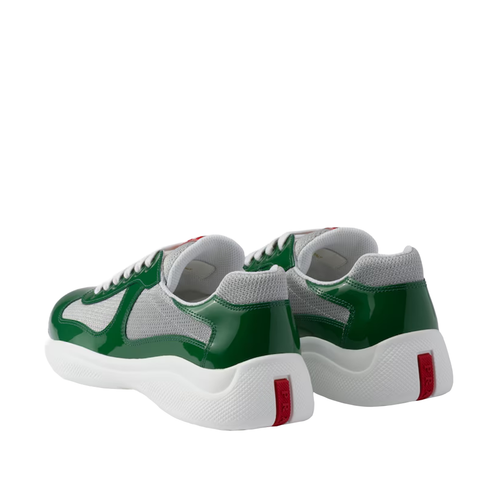 America's Cup Sneakers - Green/Silver