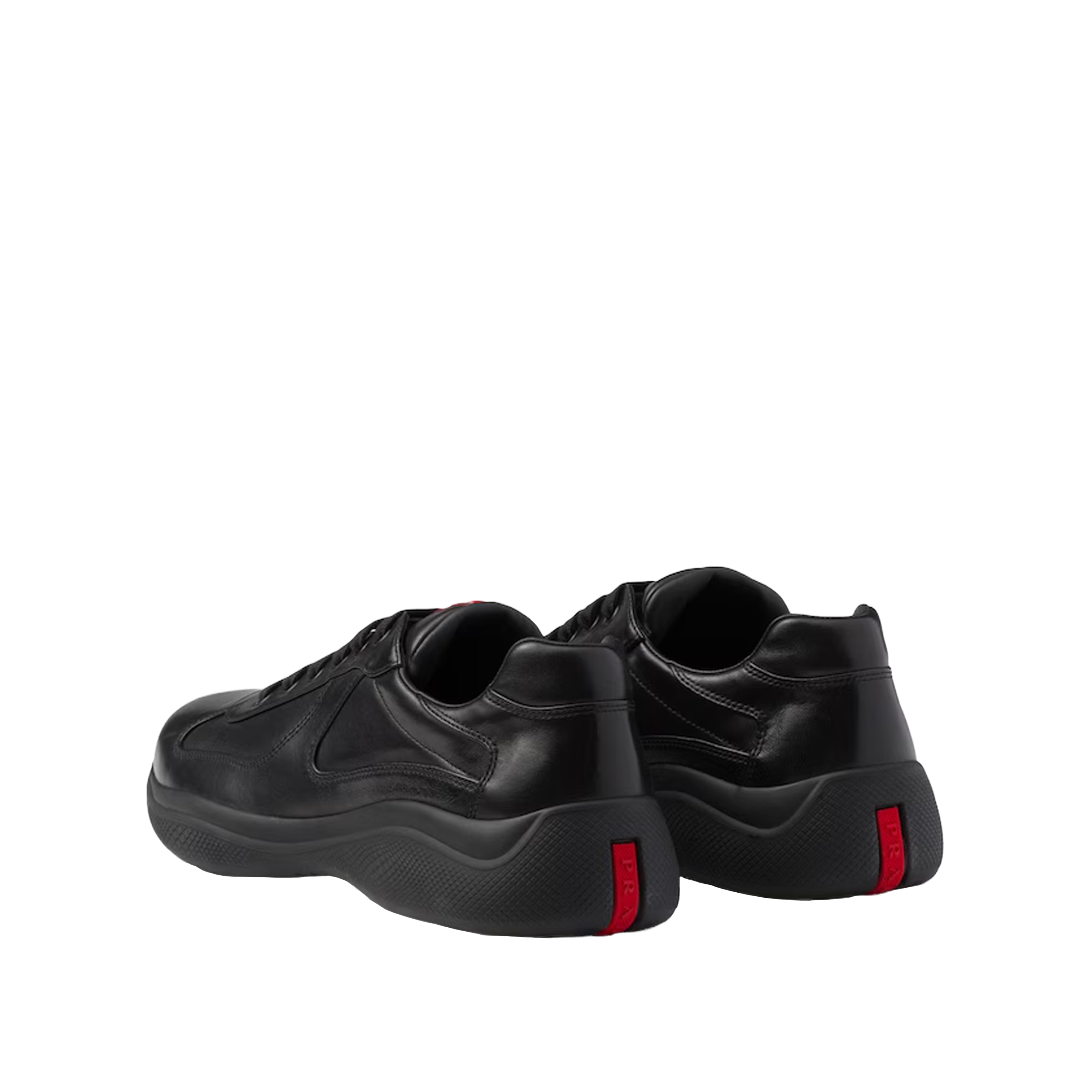 America's Cup Sneakers - Black/Black Leather