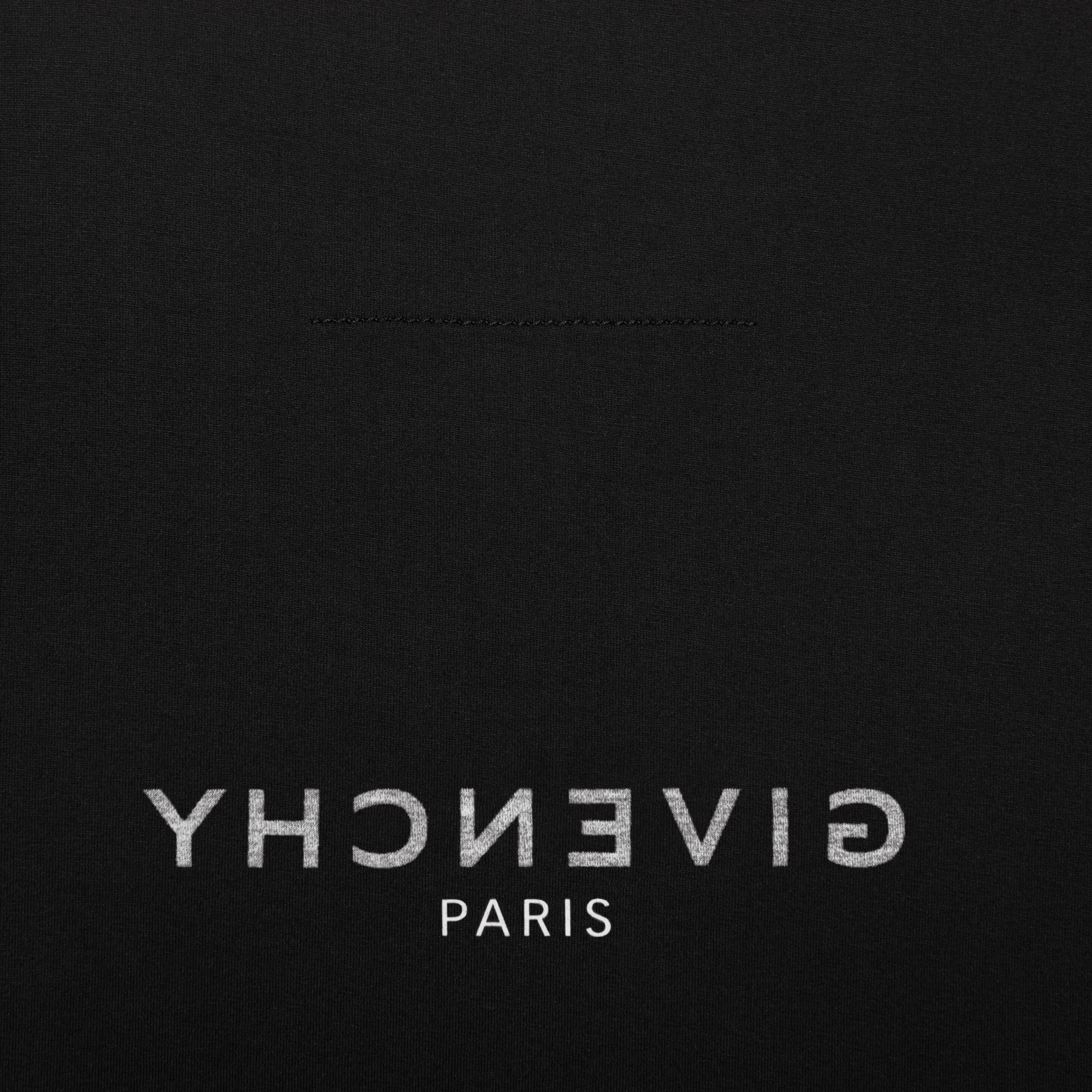 Reverse oversized T-shirt