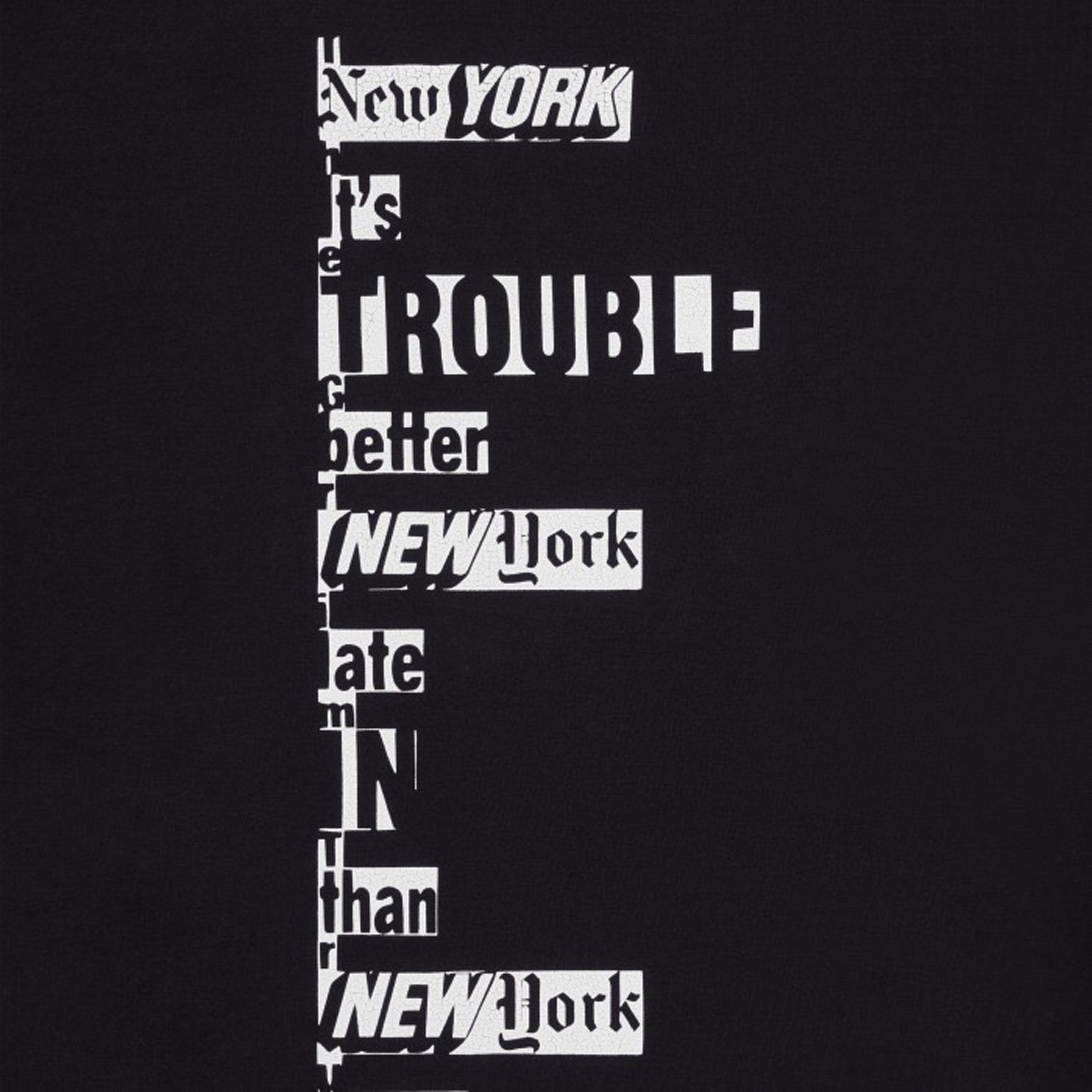 Dash Snow Loose T-shirt