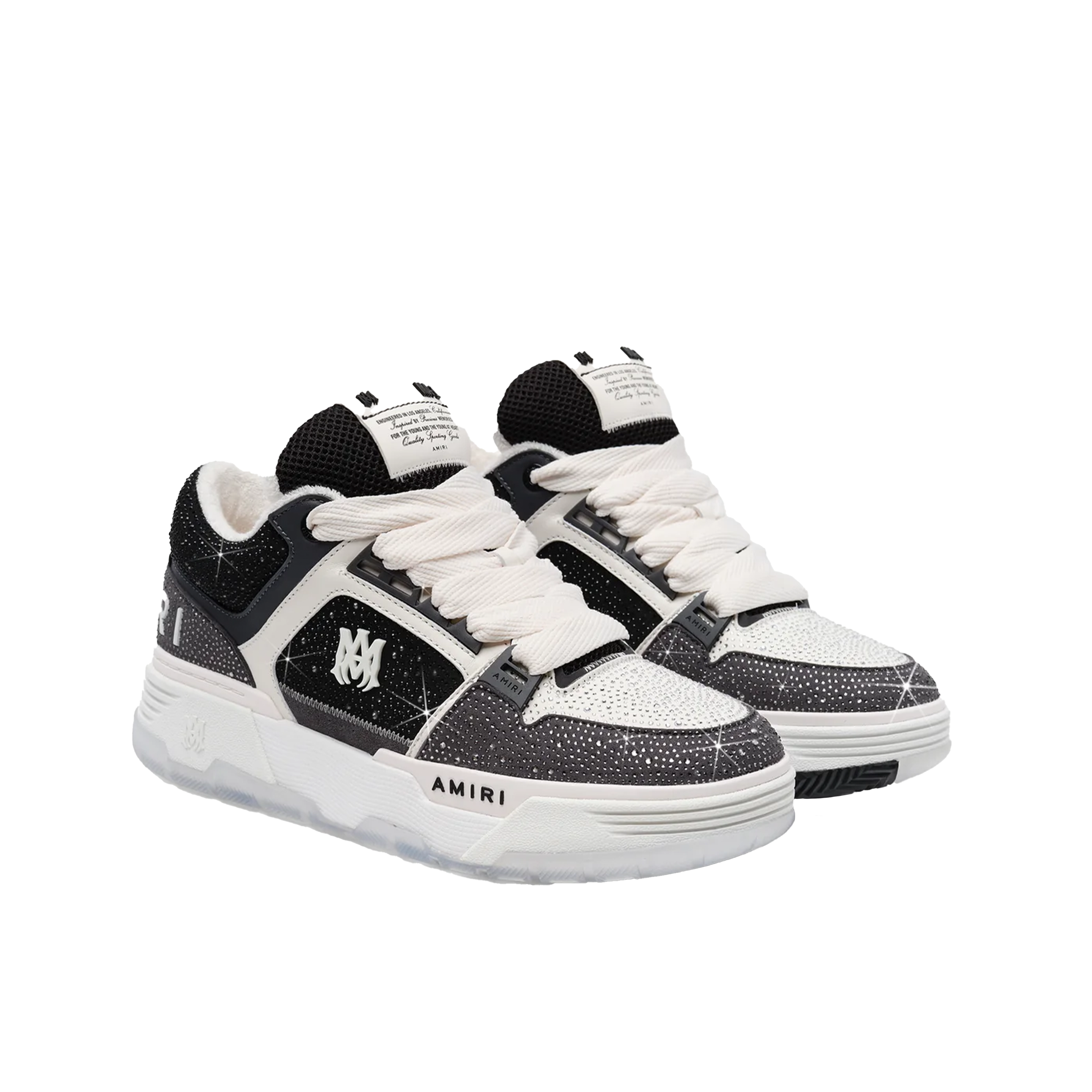 CRYSTAL MA-1 WHITE/BLACK