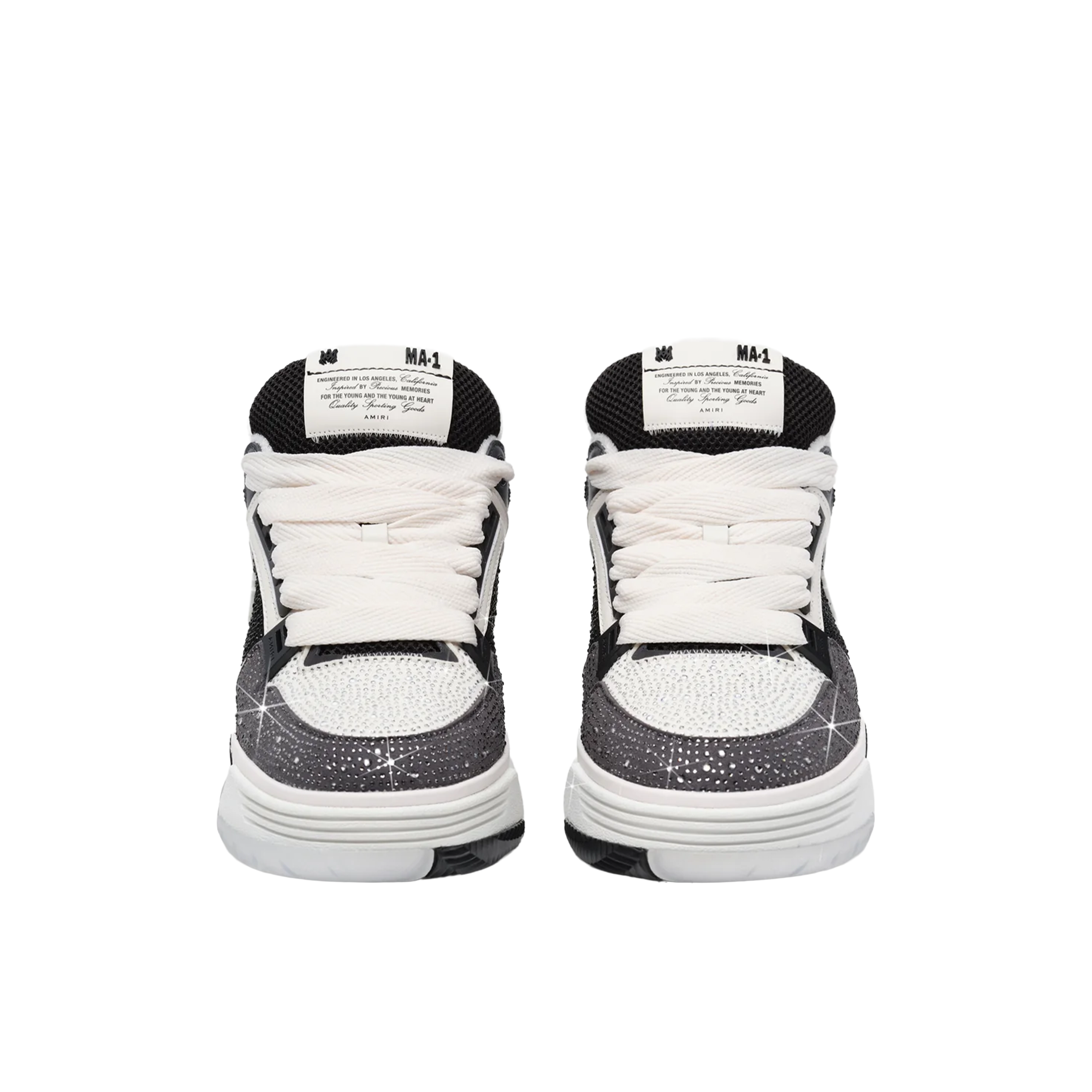 CRYSTAL MA-1 WHITE/BLACK