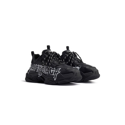 Women's Balenciaga Triple S 'DIY' Metal in Black/White