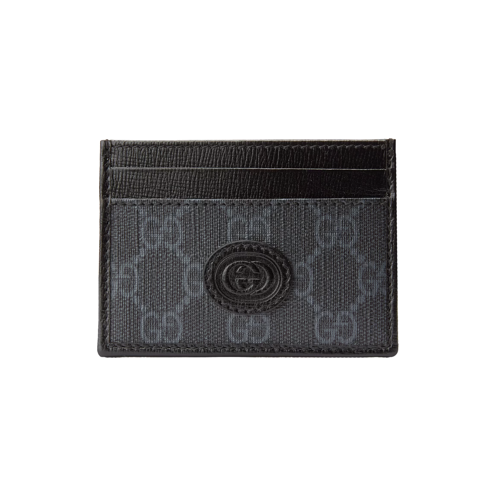 Card case with Interlocking G