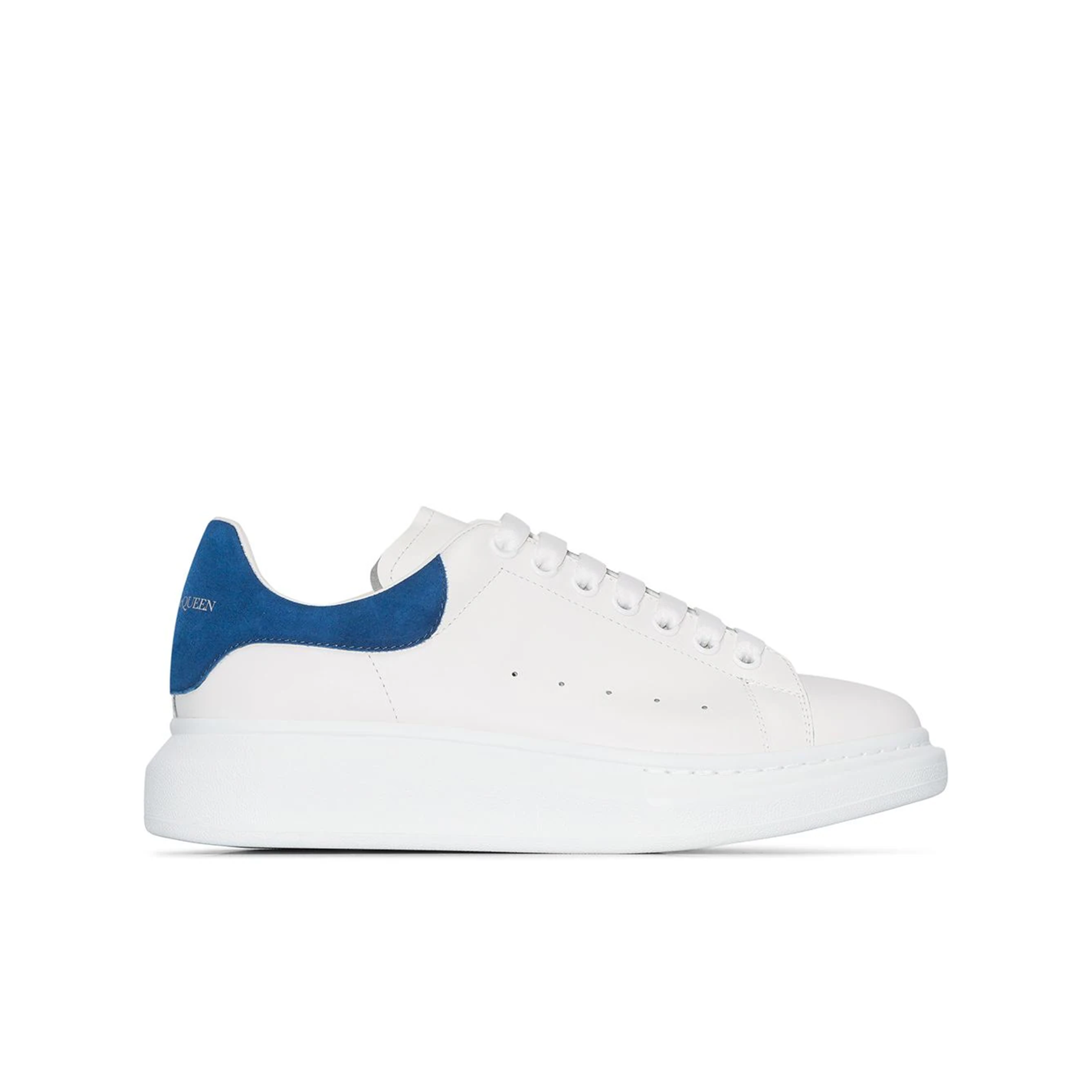 Men's Oversized Sneaker in White/Blue