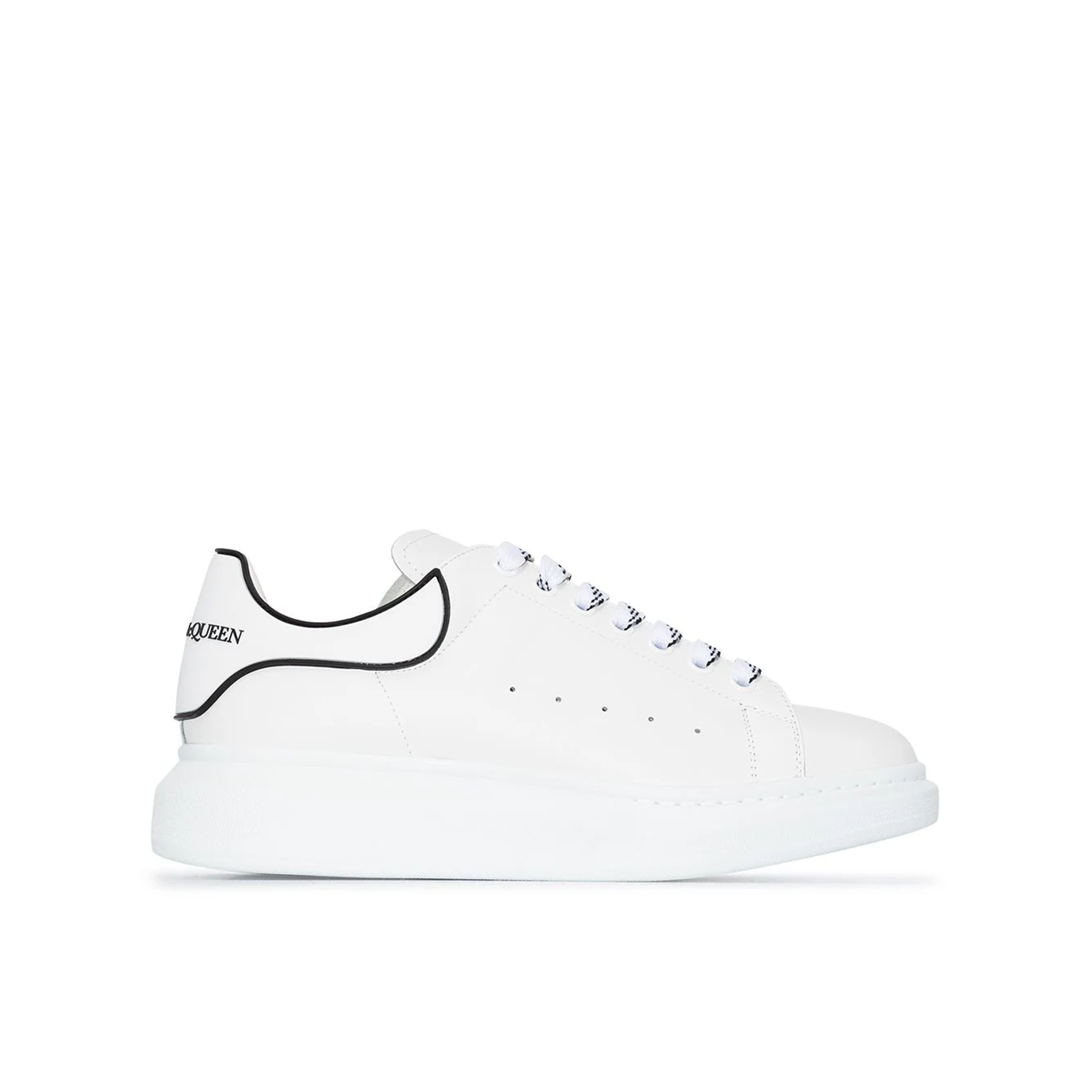 Women's Oversized Sneaker in White/Black