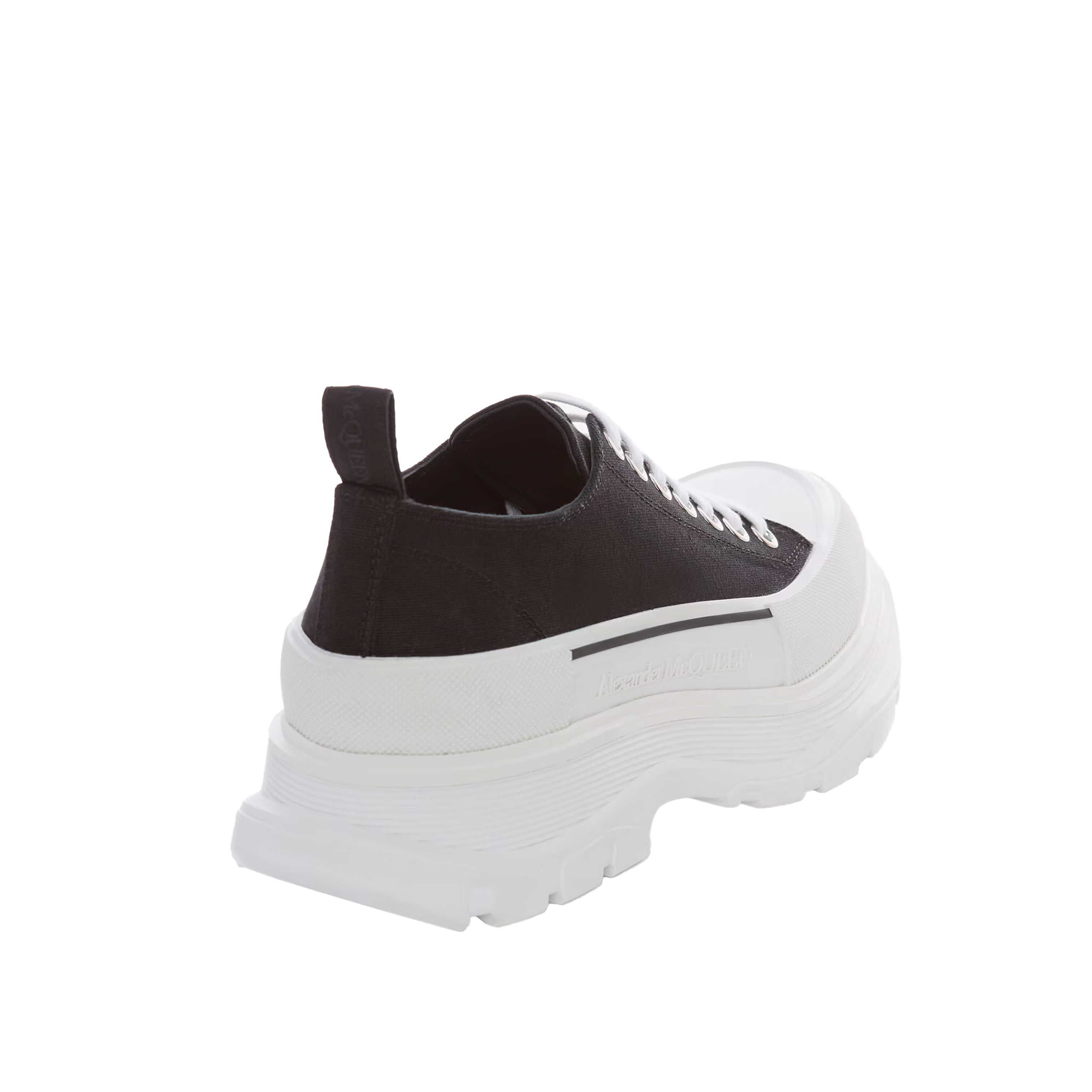 Women's Tread Slick Lace Up in Black/White