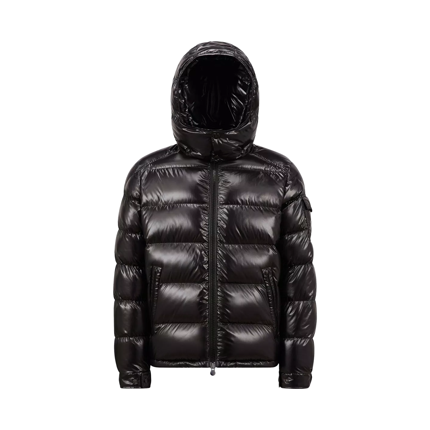 Maya Short Down Jacket in Black