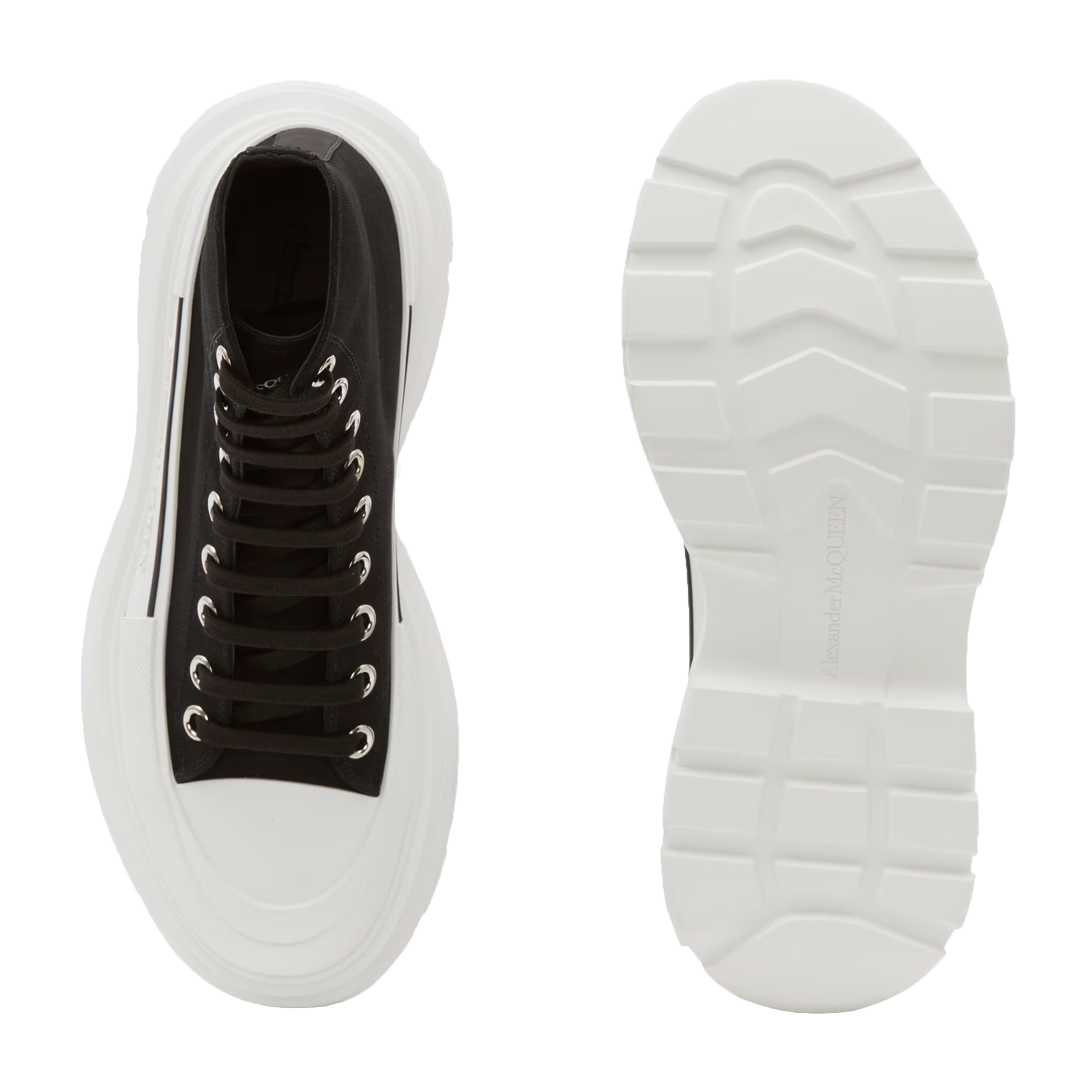 Women's Tread Slick Boot in Black/White