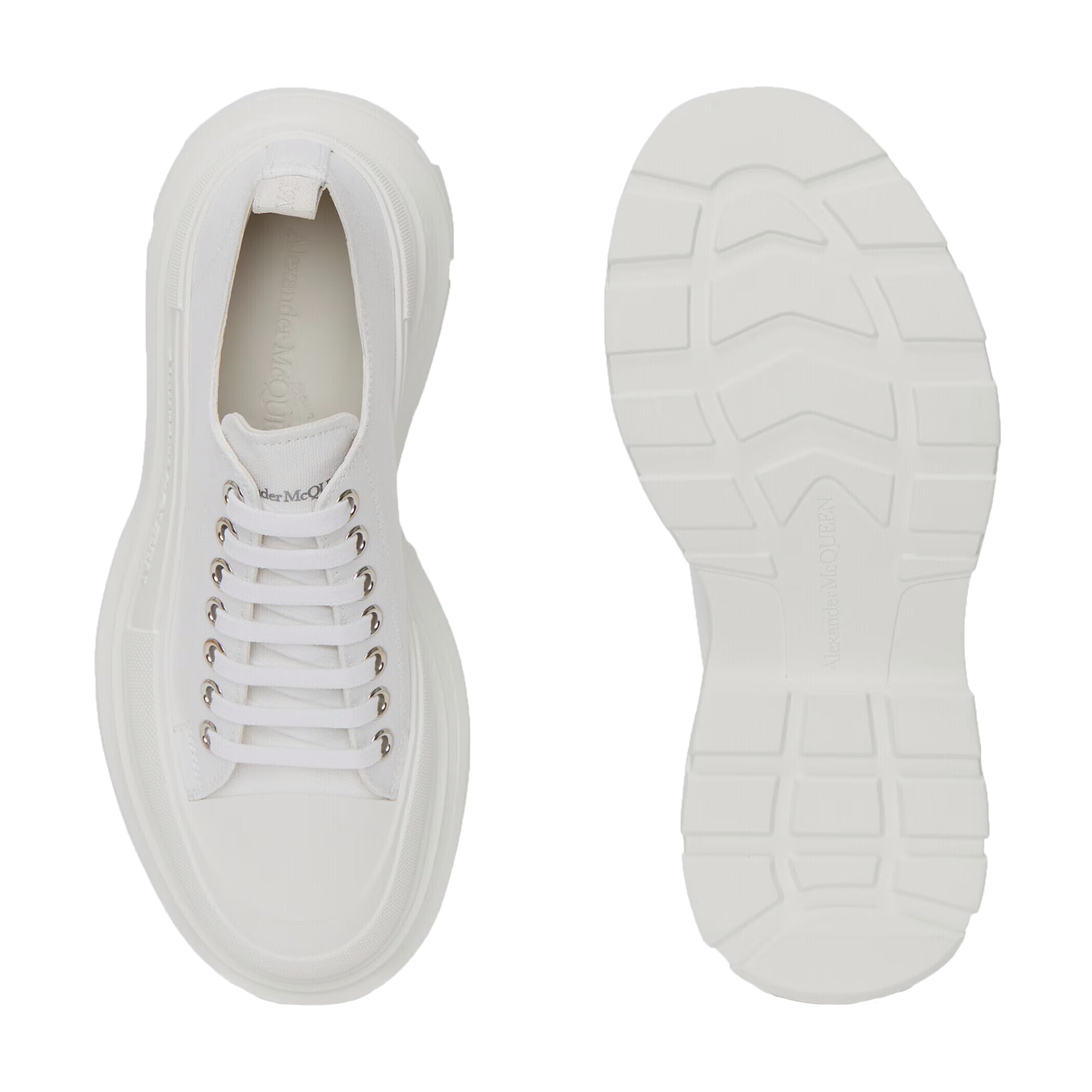 Women's Tread Slick Lace Up in White