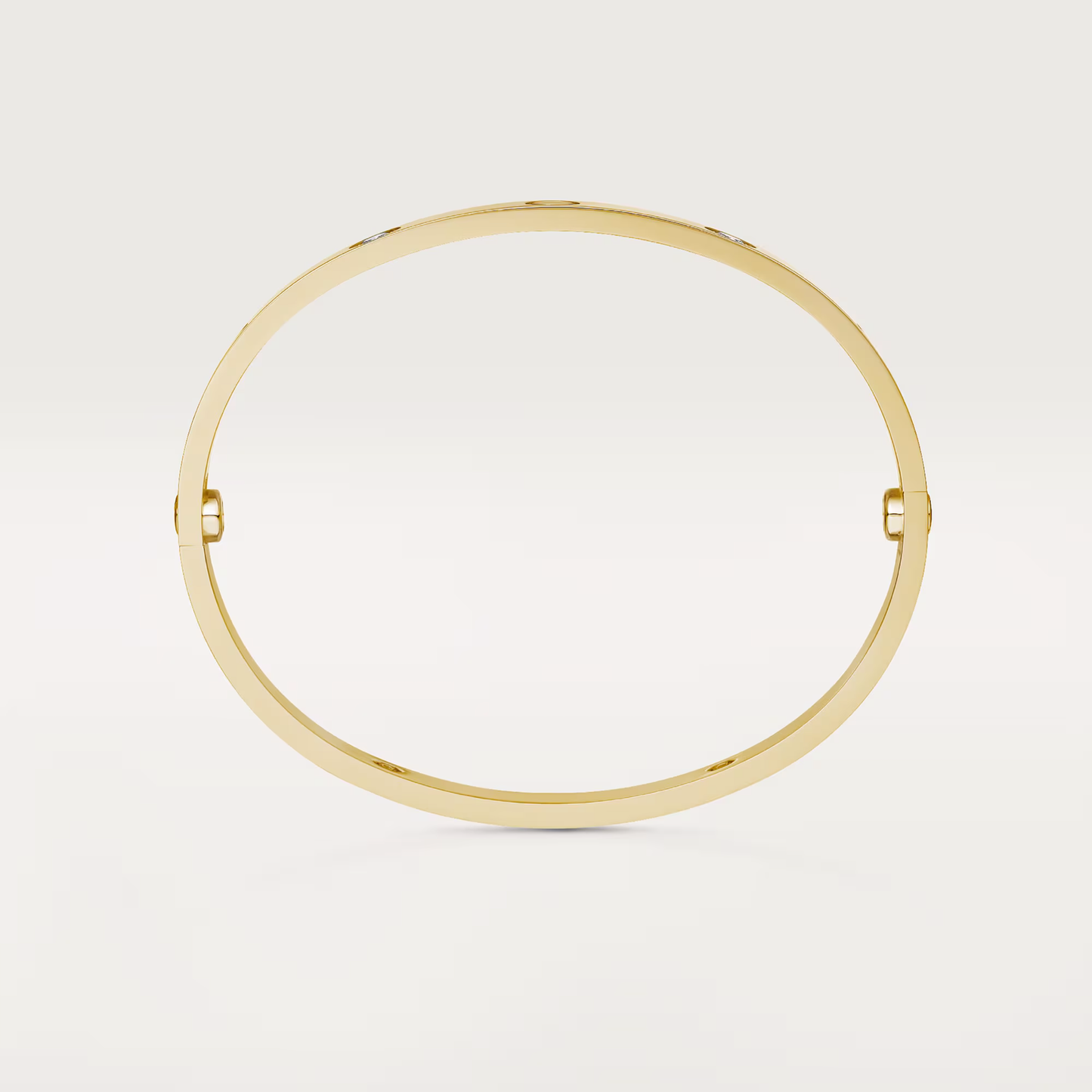 LOVE bracelet, 4 diamonds - Yellow Gold