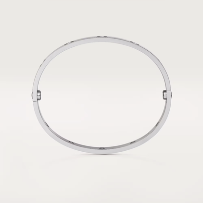 LOVE bracelet, 10 diamonds - White Gold