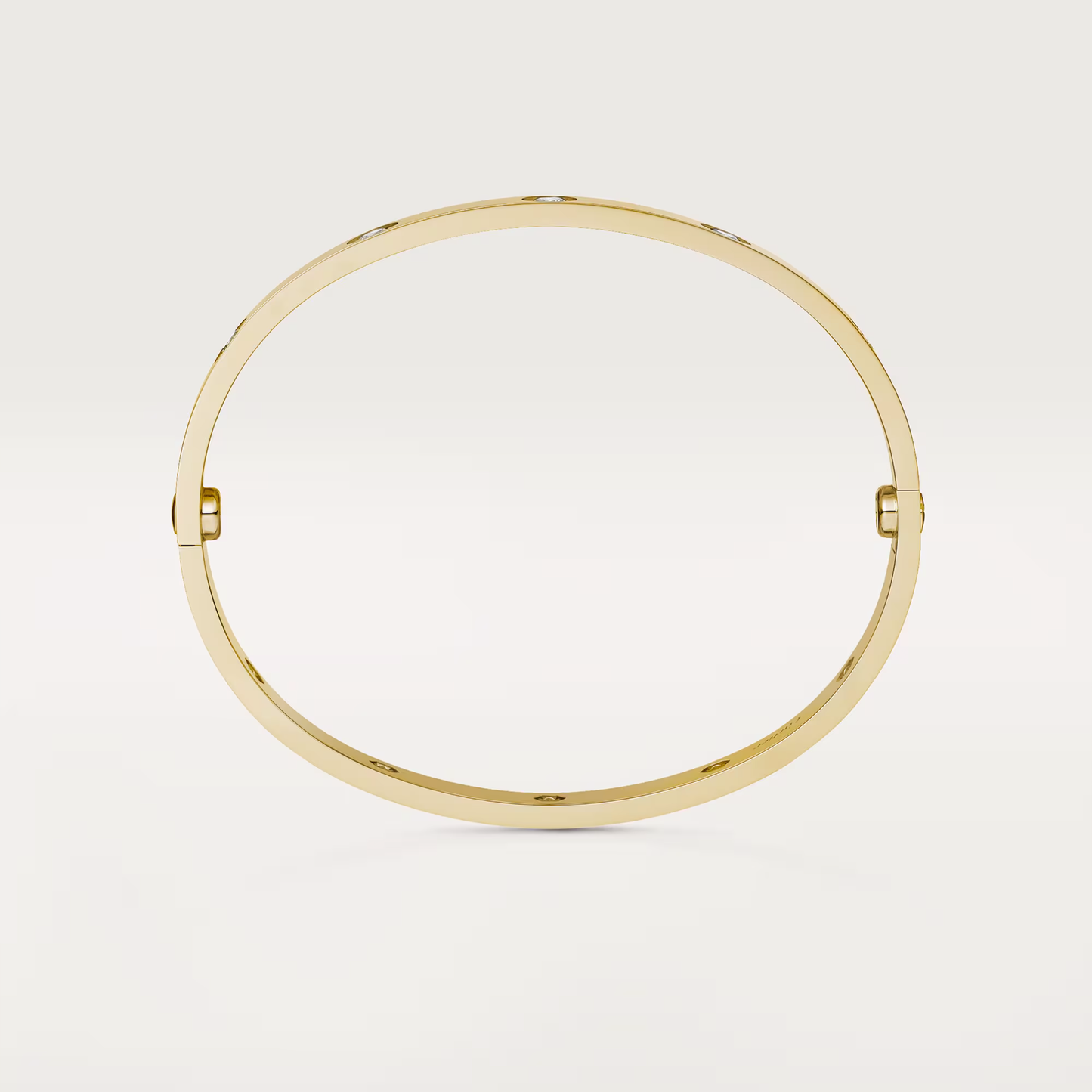 LOVE bracelet, 10 diamonds - Yellow Gold