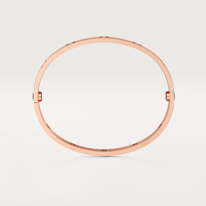 LOVE bracelet, 10 diamonds - Rose Gold