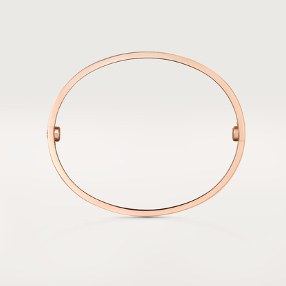 LOVE bracelet, 4 diamonds - Rose Gold