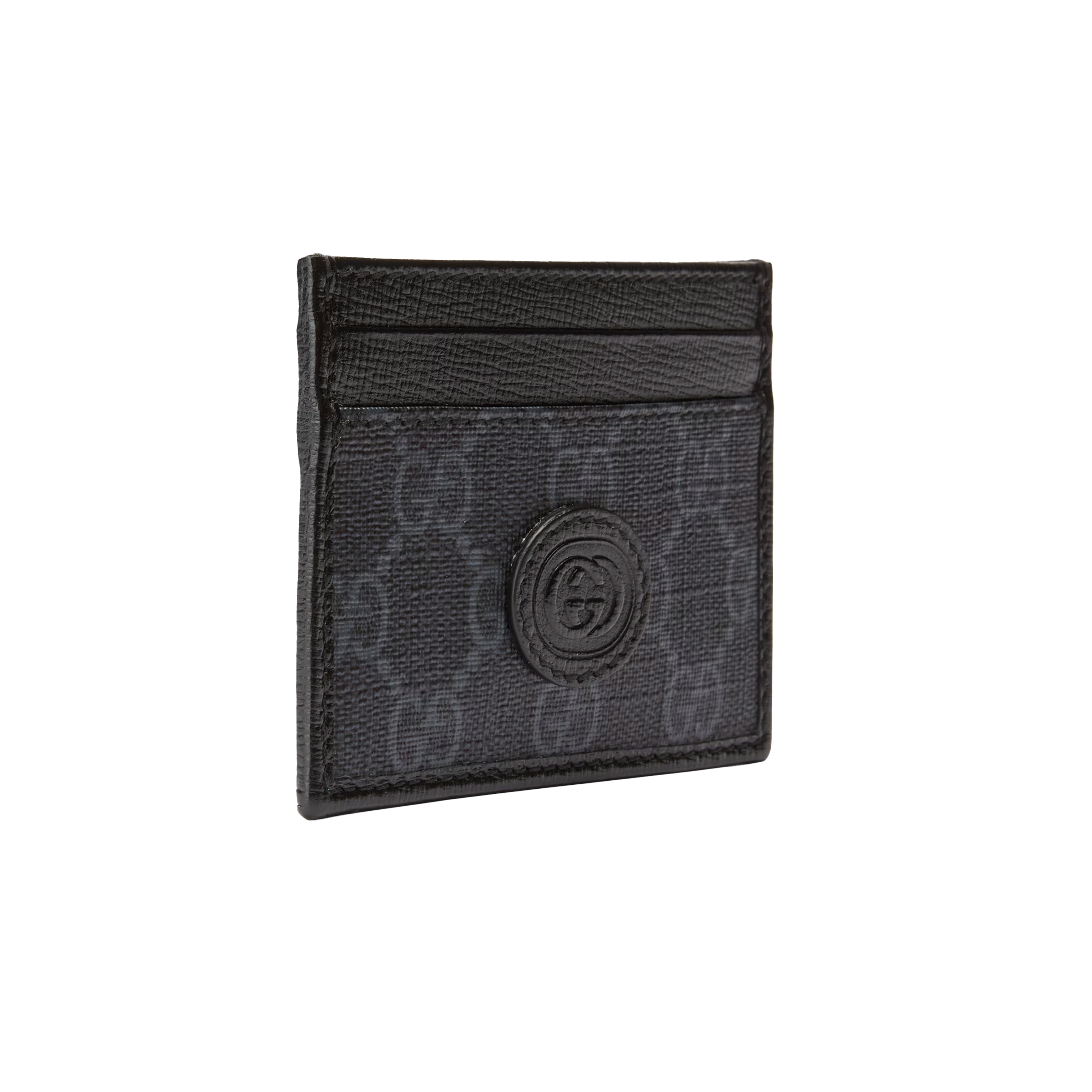 Card case with Interlocking G