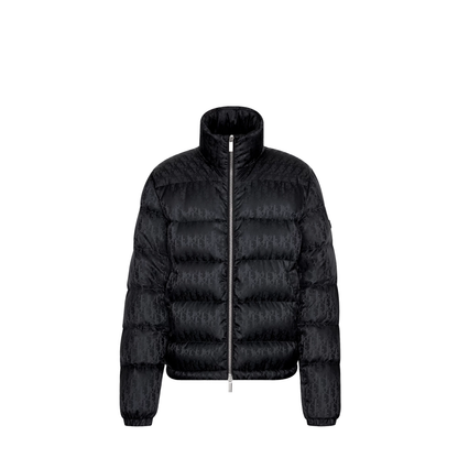 Oblique Down Jacket in Black