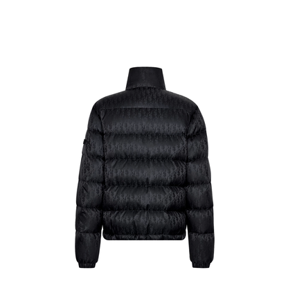 Oblique Down Jacket in Black