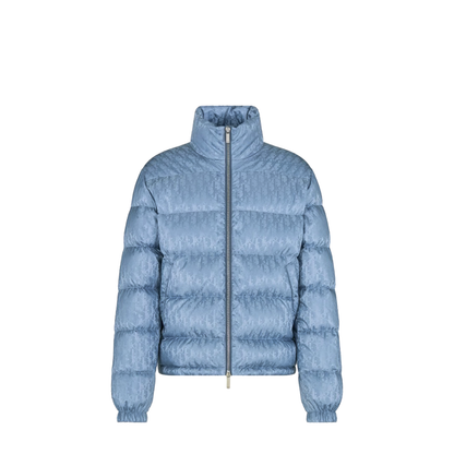 Oblique Down Jacket in Blue