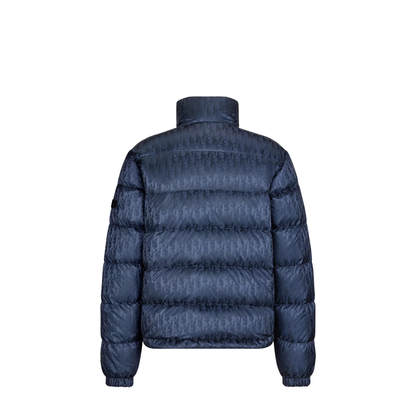 Oblique Down Jacket in Navy