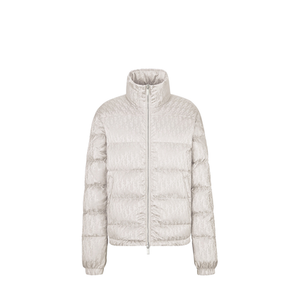 Oblique Down Jacket in White