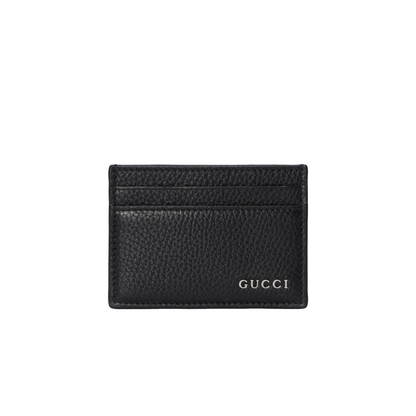 Card case with Gucci logo