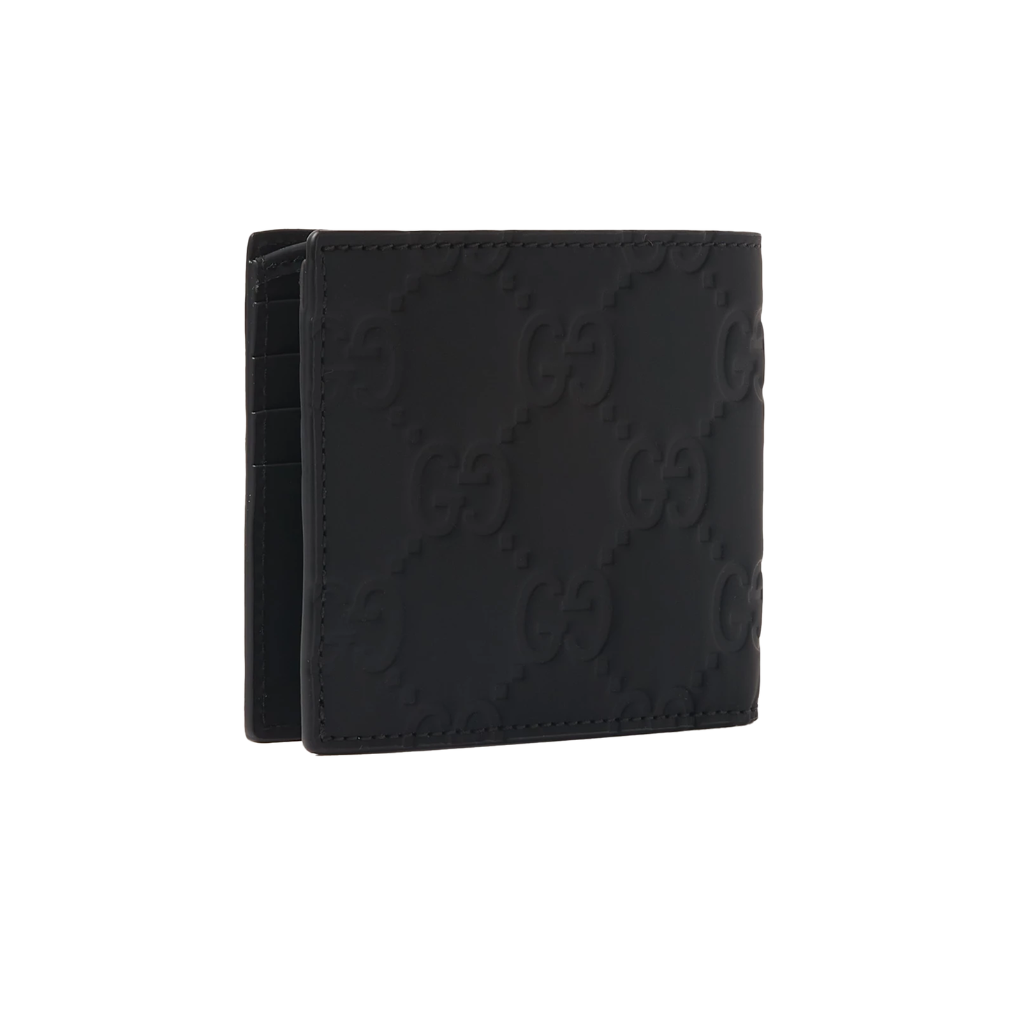 GG Rubber-effect Bi-fold Wallet