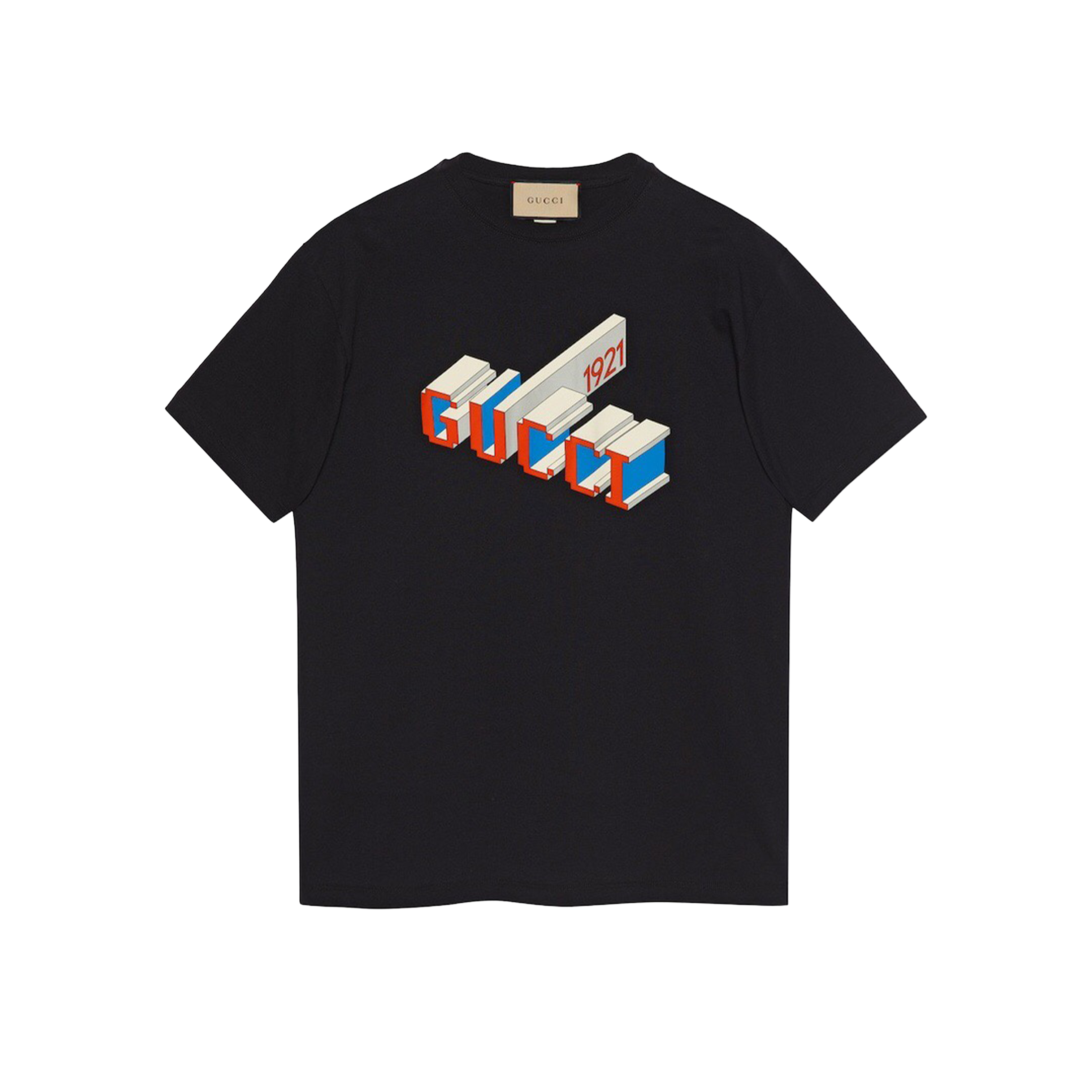 3D Gucci 1921-print T-shirt