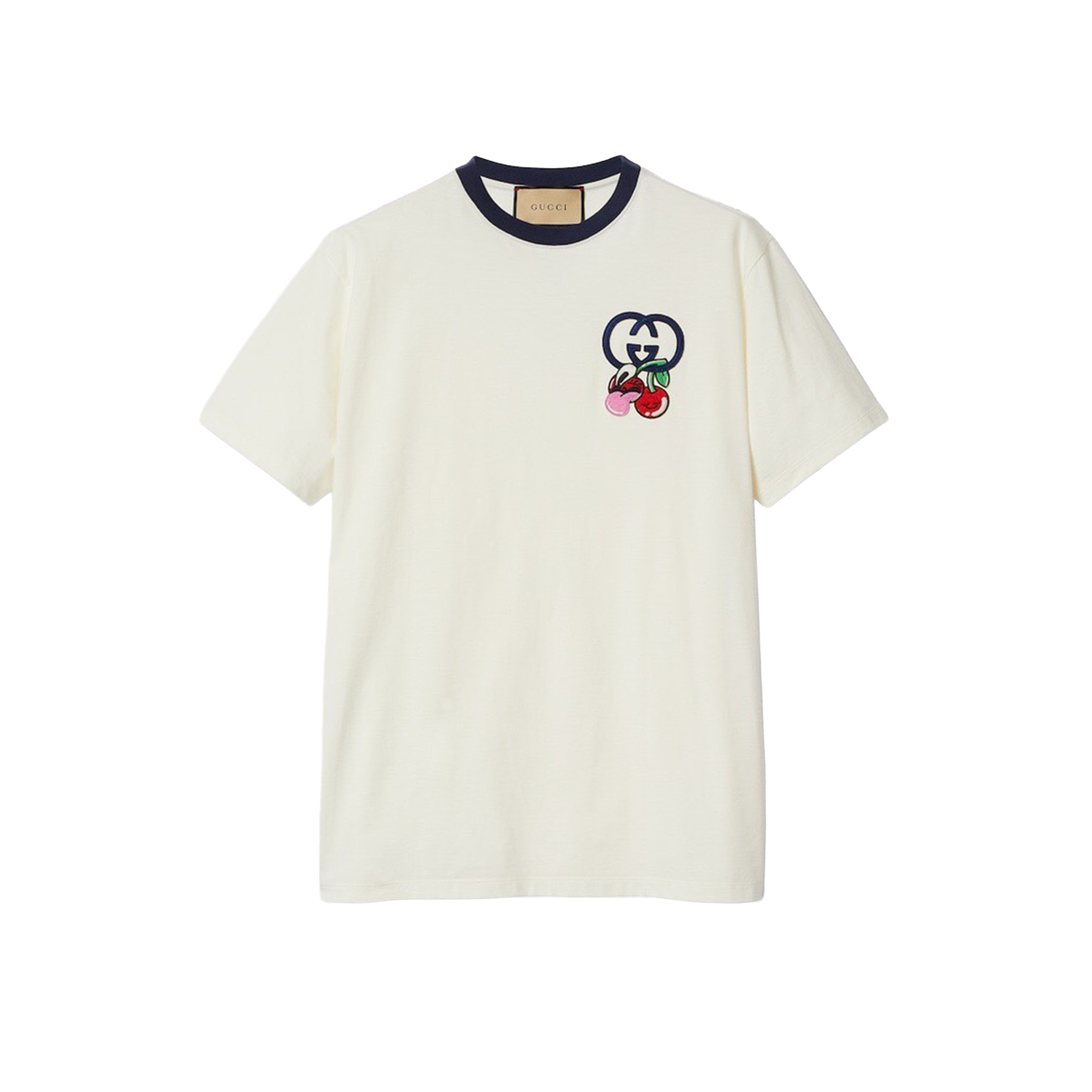 Cotton Jersey T-Shirt With Patch 'Off White'