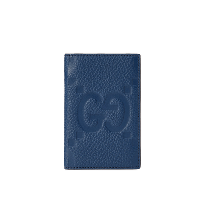 Jumbo GG Card Case in Blue