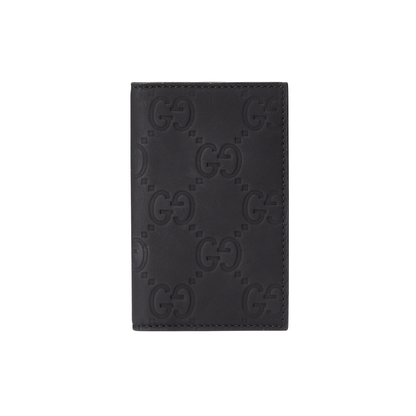 GG Rubber-effect Long Card Case